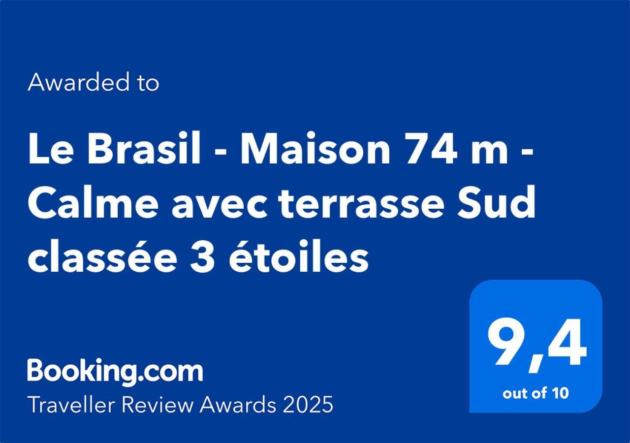 Le Brasil - Maison 74 M - Calme Avec Terrasse Sud Classee 3 Etoiles Le Boulou Exterior photo
